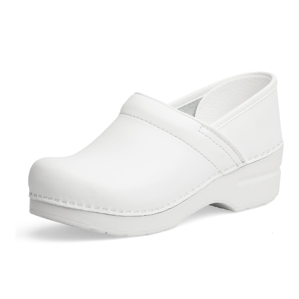 White Dansko Nursing Shoes